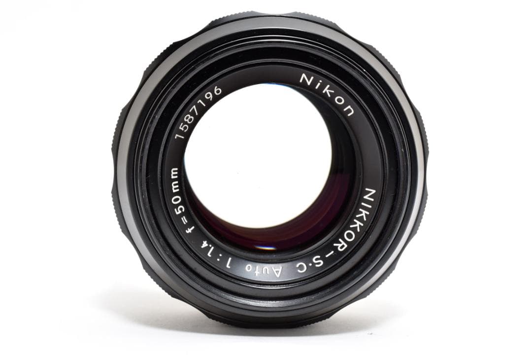 超美品 NIKON AI S.C Auto 50mm f1.4 MF M148