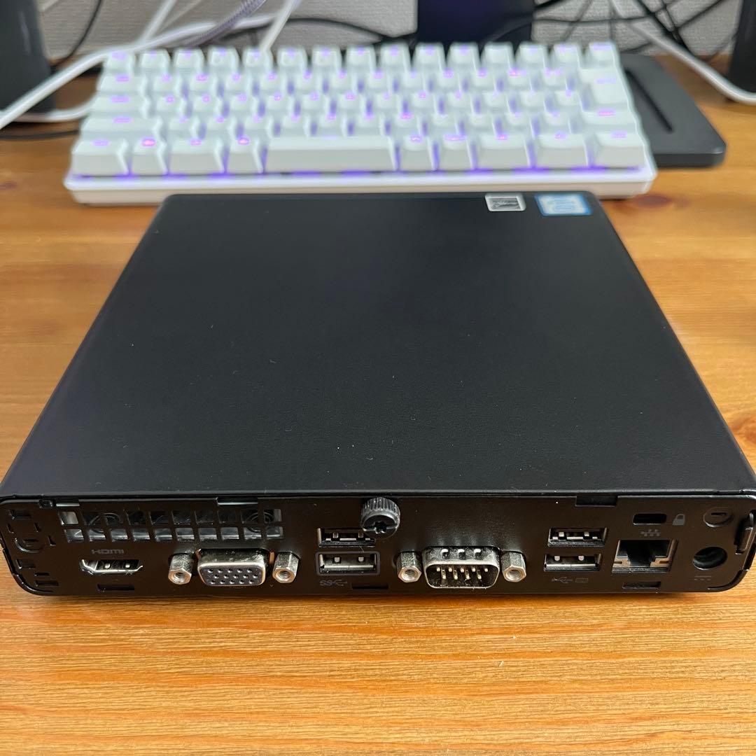 Core i3-7130U ミニPC 【HP 260 G3 DM】 SSD