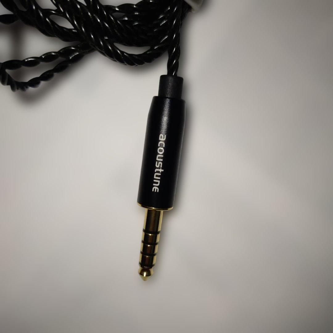 さ*読様 acoustune RS3 aiiro 4.4mバランス接続モニターイ