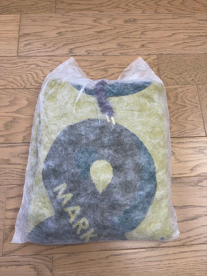 新品　マークアンドロナ　Hoodie YELLOW ニットフーディ　パーカー