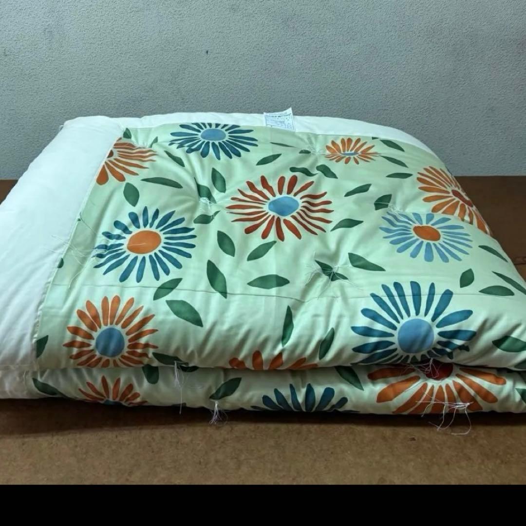 シングル掛け布団　綿布団　少し軽め　日本製