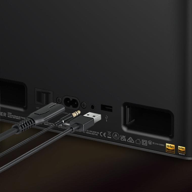 ED-QD35-BK Edifier USB充電搭載Bluetoothスピーカー