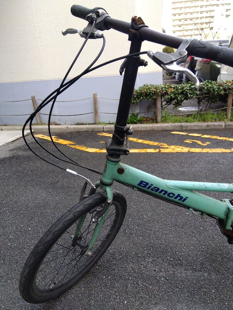 ミミタコ Bianchi trevigrio アルミフレーム