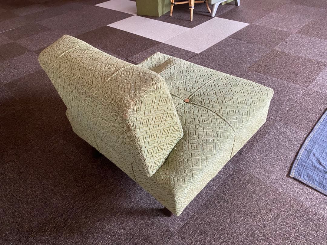 ソファー　1人用　アメリカ　ビンテージ　椅子　中古品
