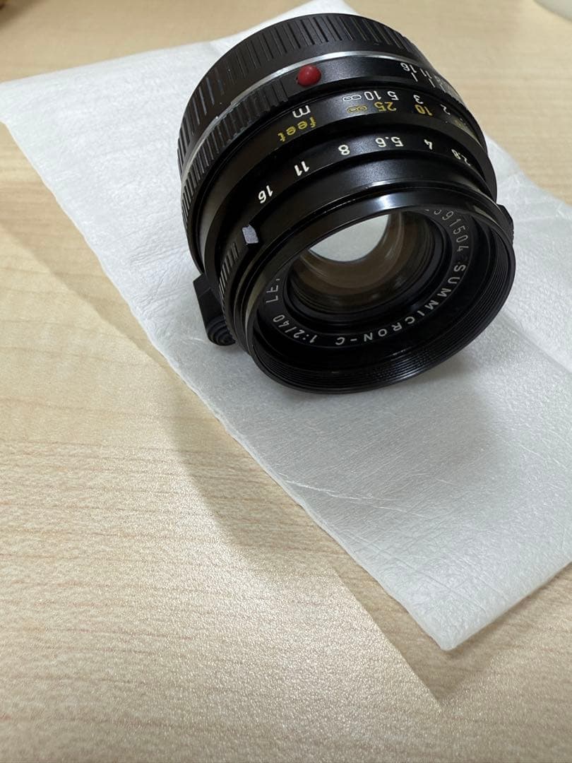 LEICA SUMMICRON-C 40mm F2 ★アルミフード付き