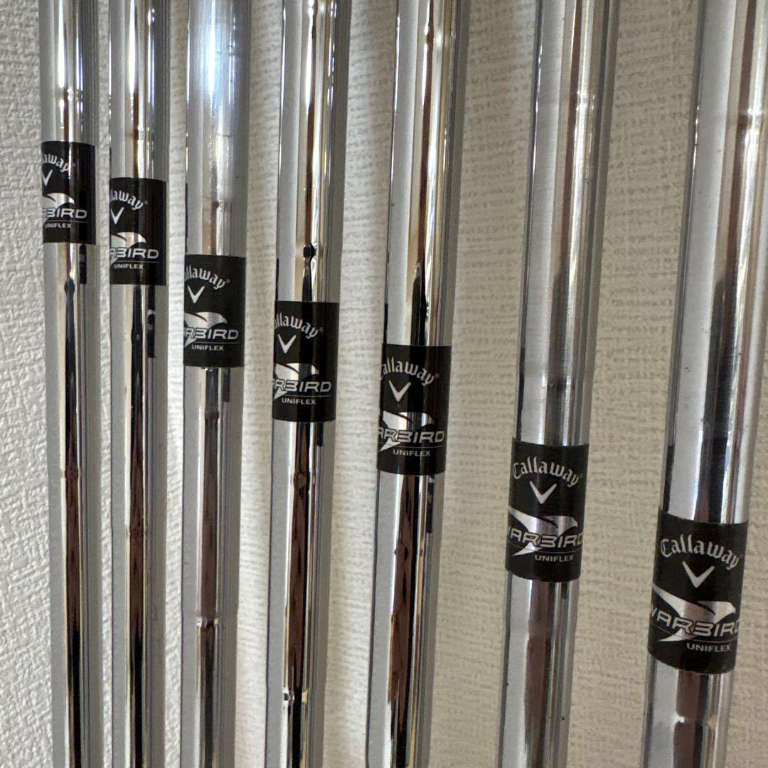 Callaway WARBIRD 5〜9 S P 7本セット キャディーバッグ付