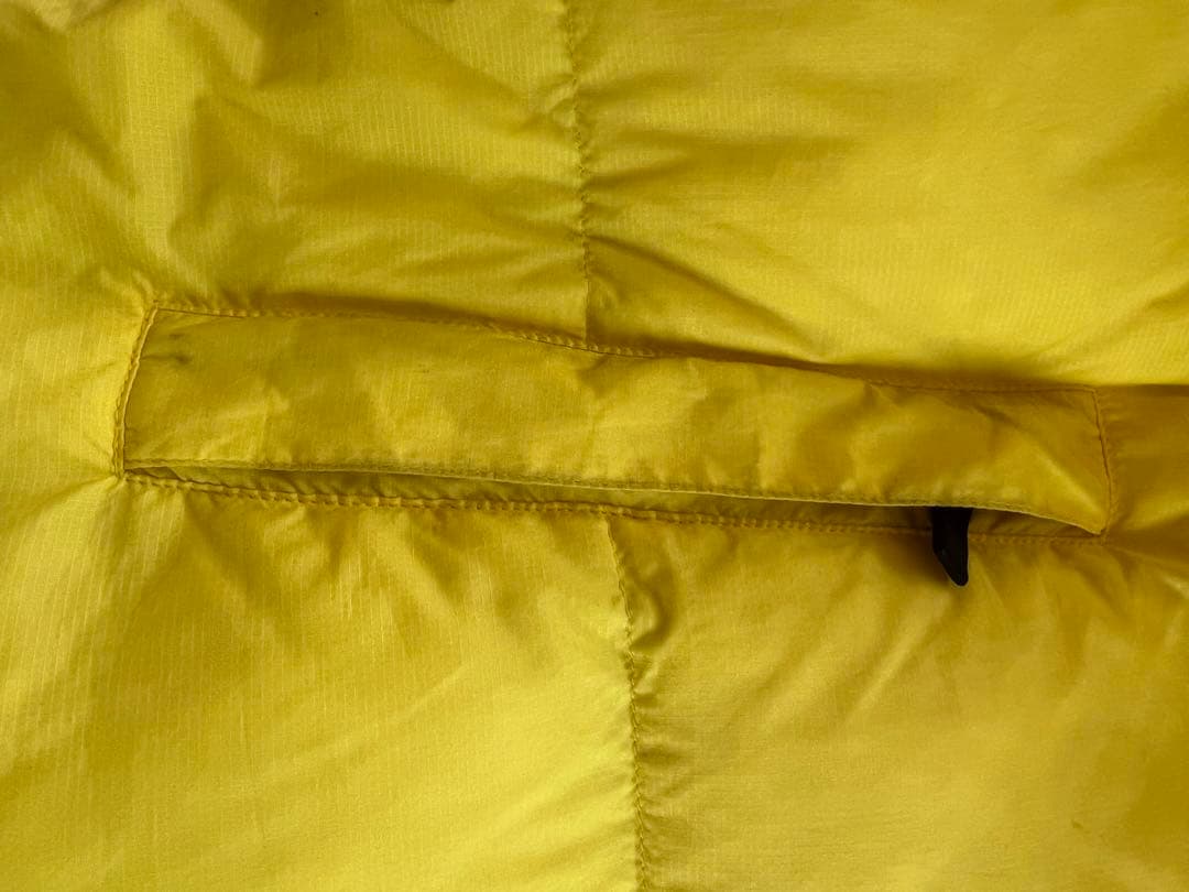 THE NORTH FACE ヌプシ フーディ イエロー/ブラック XL