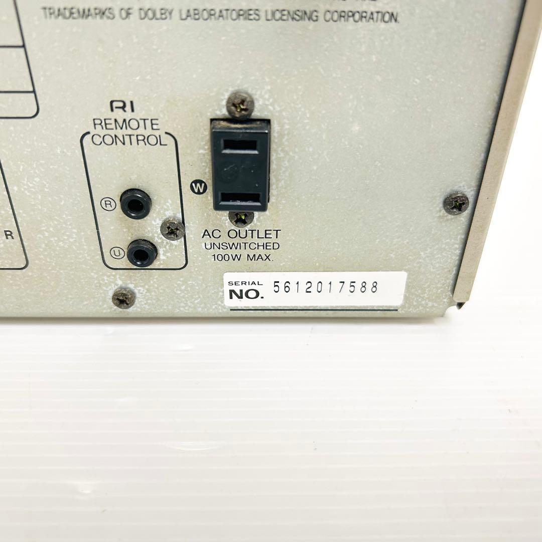 希少 ONKYO オートリバースカセットデッキ K-185-S