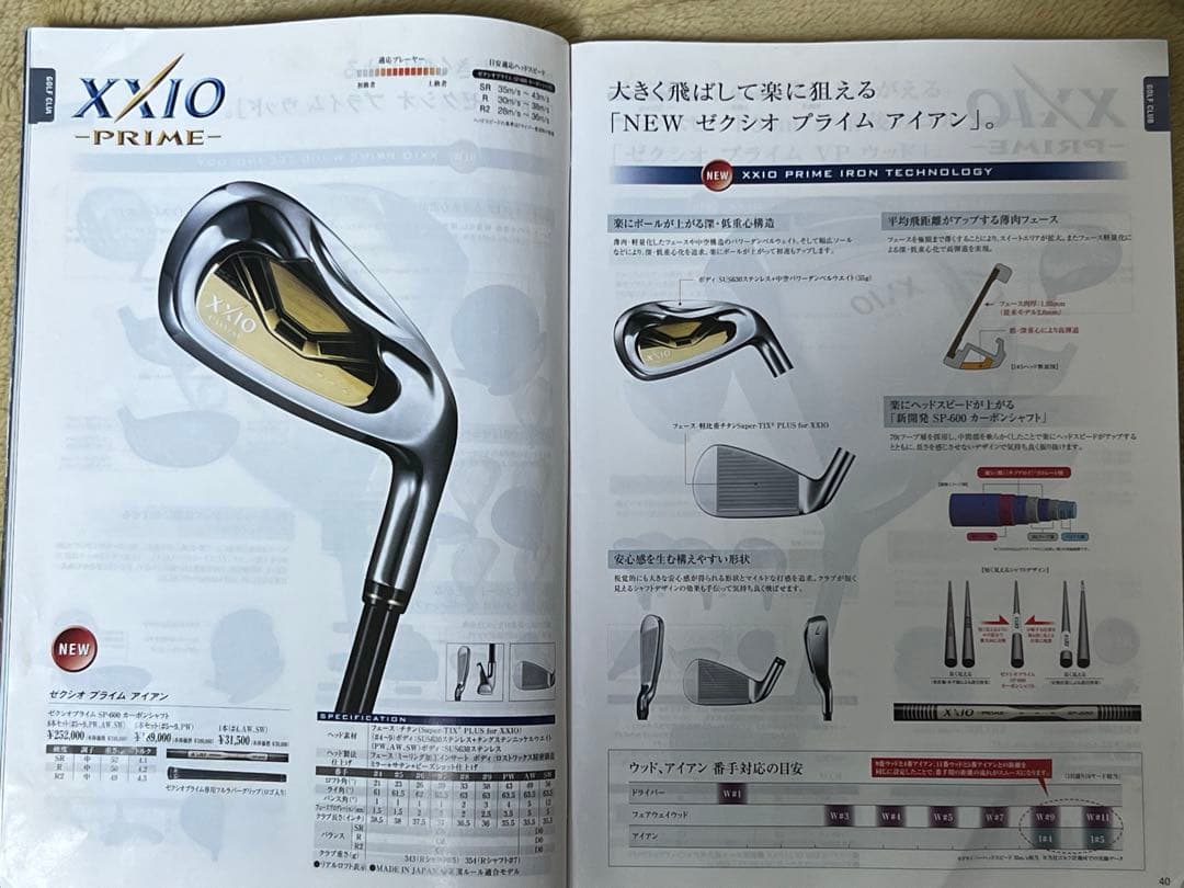 K*T様 【ラウンド出来るセット】ゼクシオプライム＆キャディバッグ＆パター