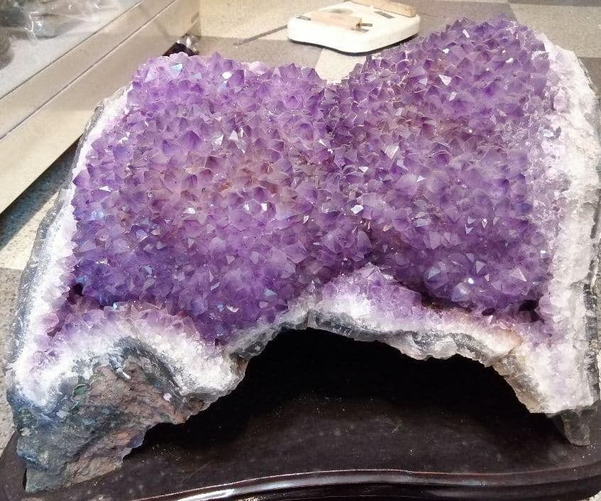 【特大!!!】アメジスト クラスター　24kg