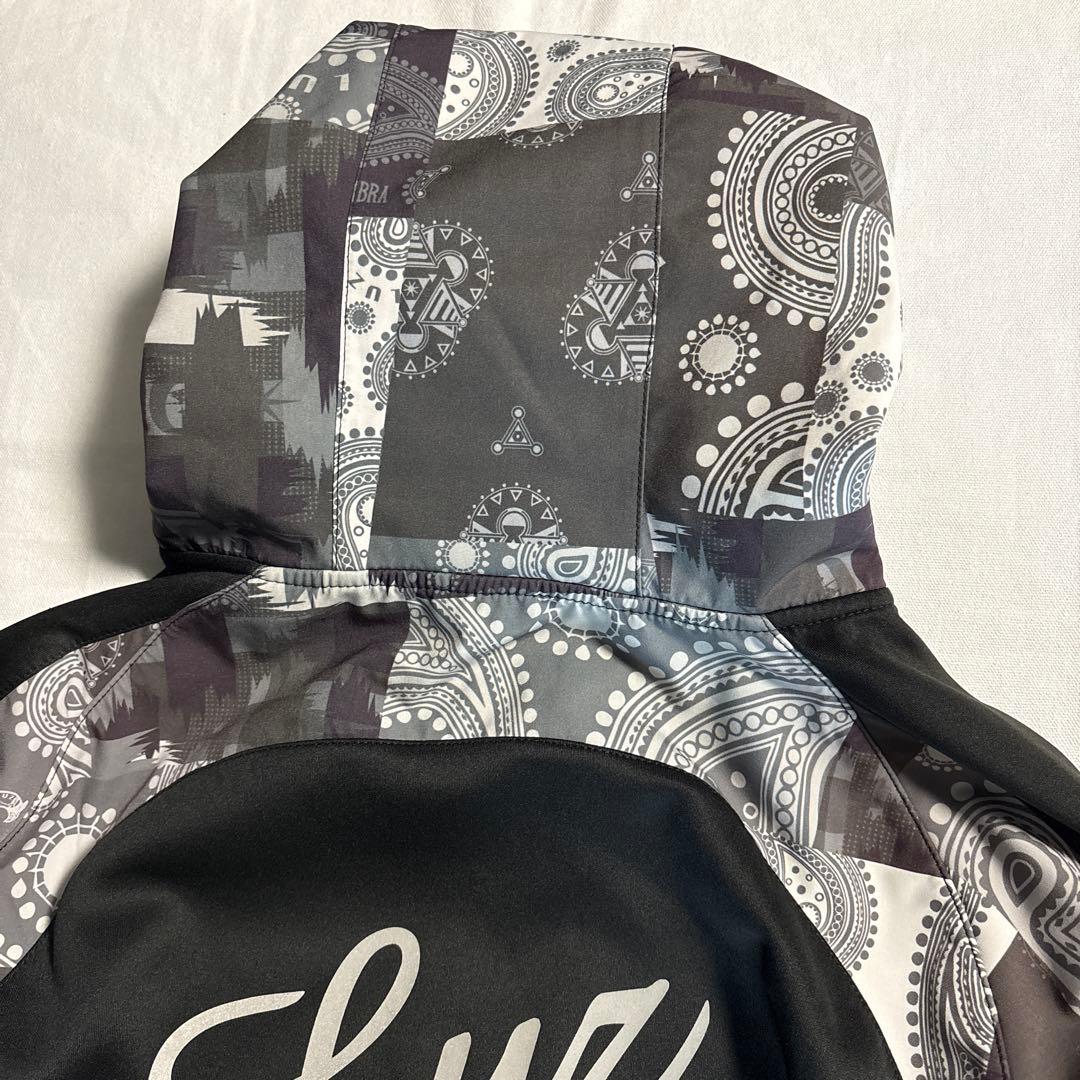 LUZ e SOMBRA ルースイソンブラ ペイズリー柄 切替ジップ パーカー