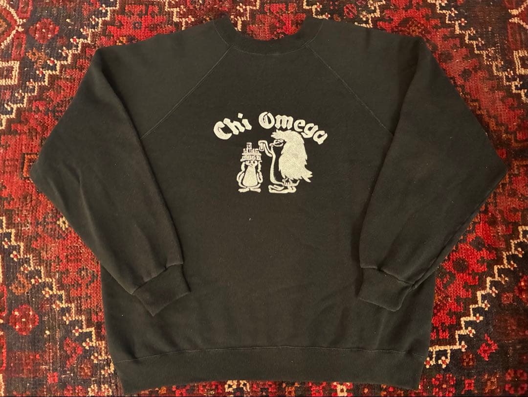 モンスタープリント ステンシルスウェット USA製 60s