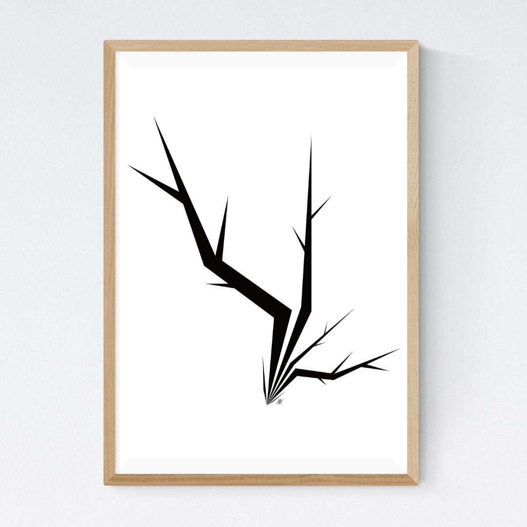 【送料無料】PASTELRIB アートポスター（A4サイズ）