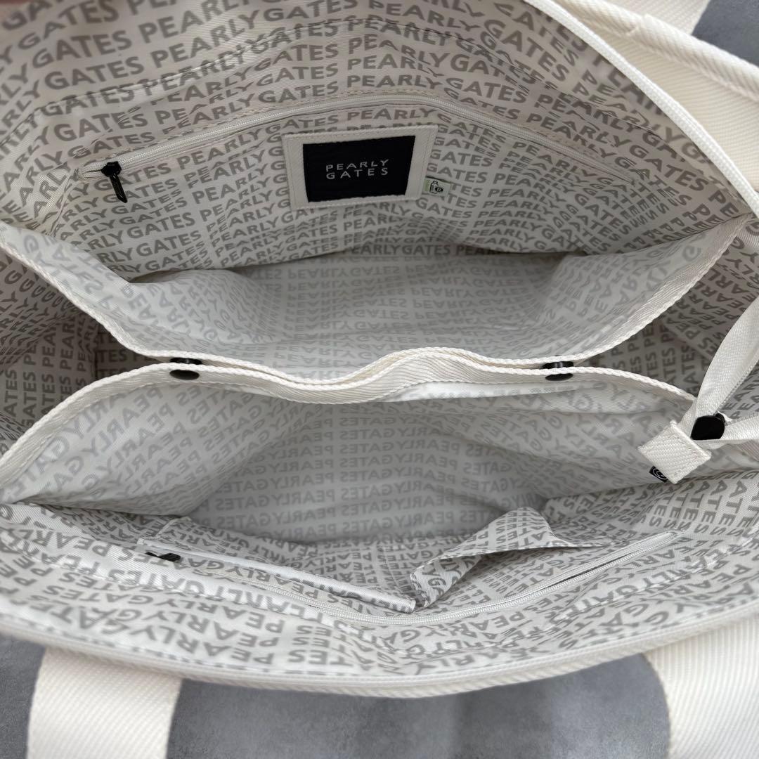 PEARLY GATES ロッカーバッグ 大型 ロゴ 大容量 多機能