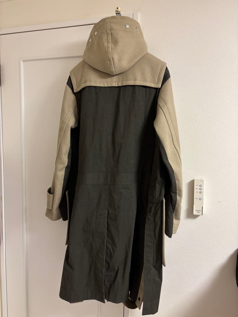 SACAI ダッフルコート Wool Melton Coat サカイ　コート