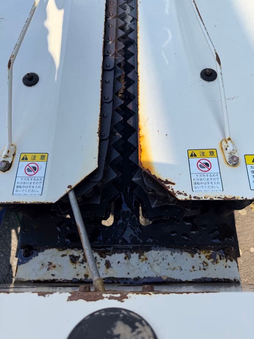 黒石市イセキタバコ幹刈機　たばこ収穫機　ミキガリくん刈取機　3馬力　VHT1