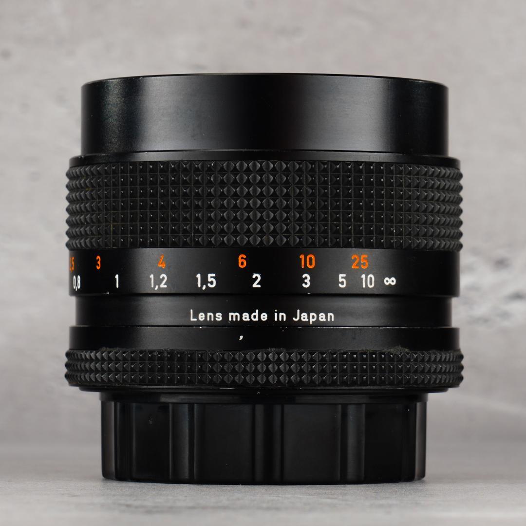 フード付 Carl Zeiss Planar 50mm F1.4 AEJ 703