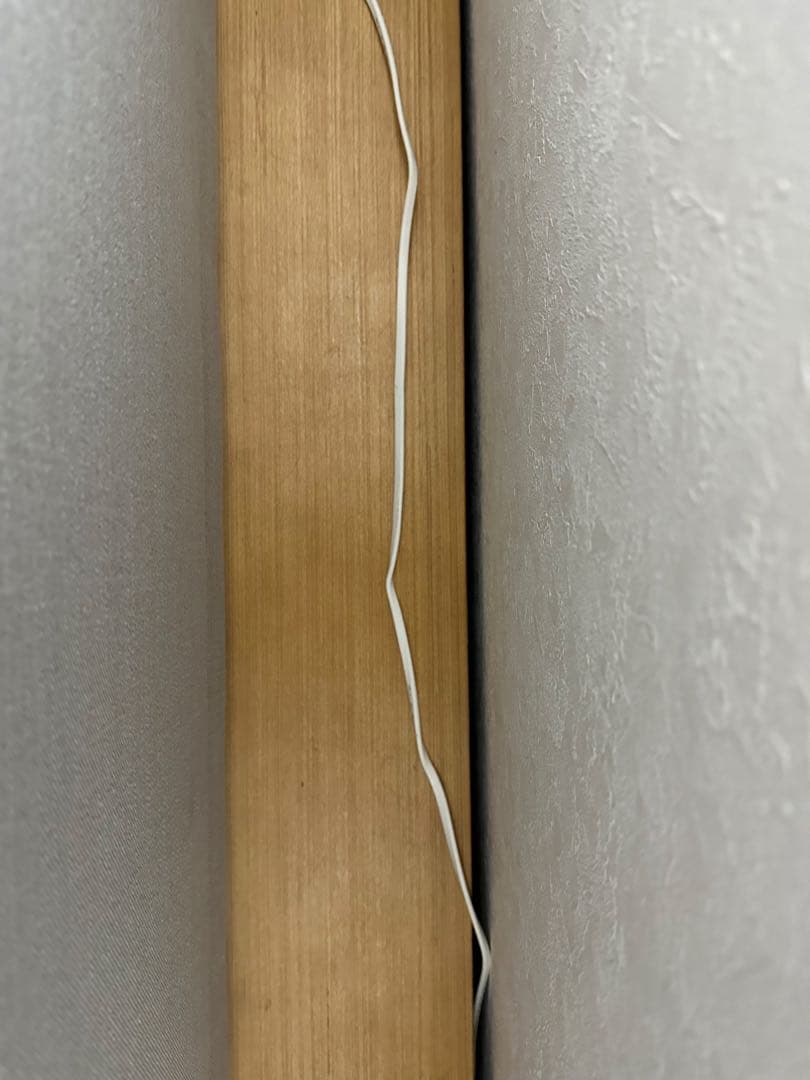 クイーンベッドフレーム 木製スラット グレー