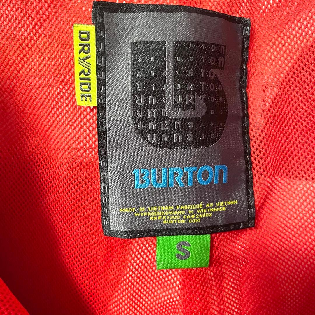 【早い者勝ち】 バートン スノーボードパンツ S 赤