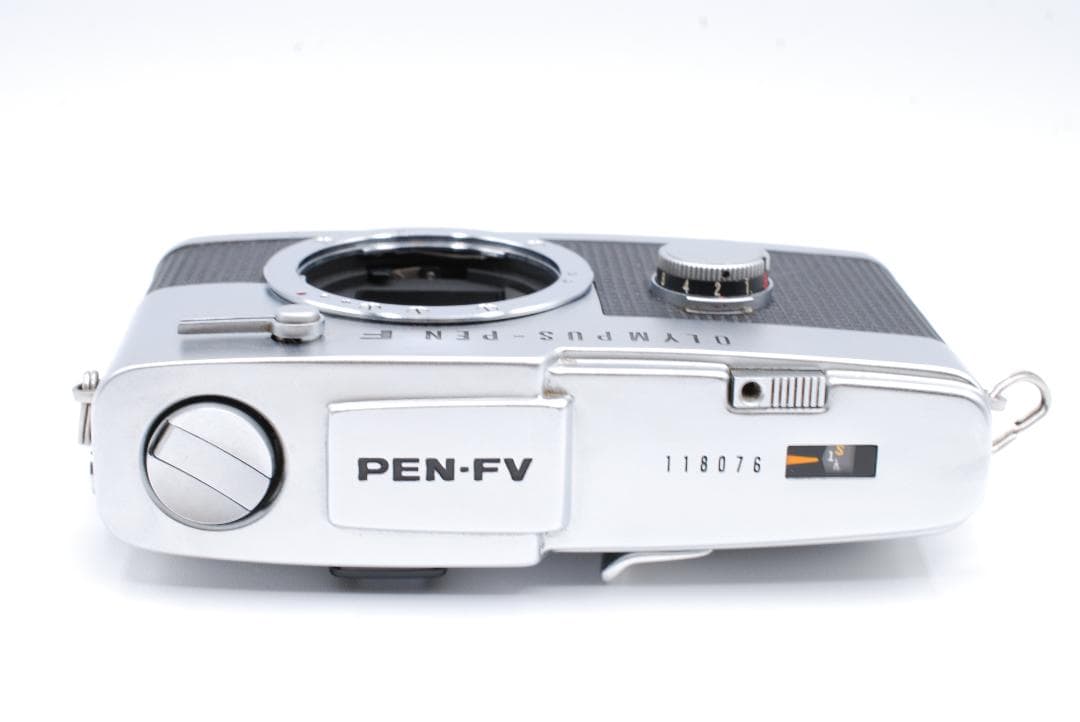 【希少＆美品】OLYMPUS オリンパス PEN FV シルバー ボディ 完動品