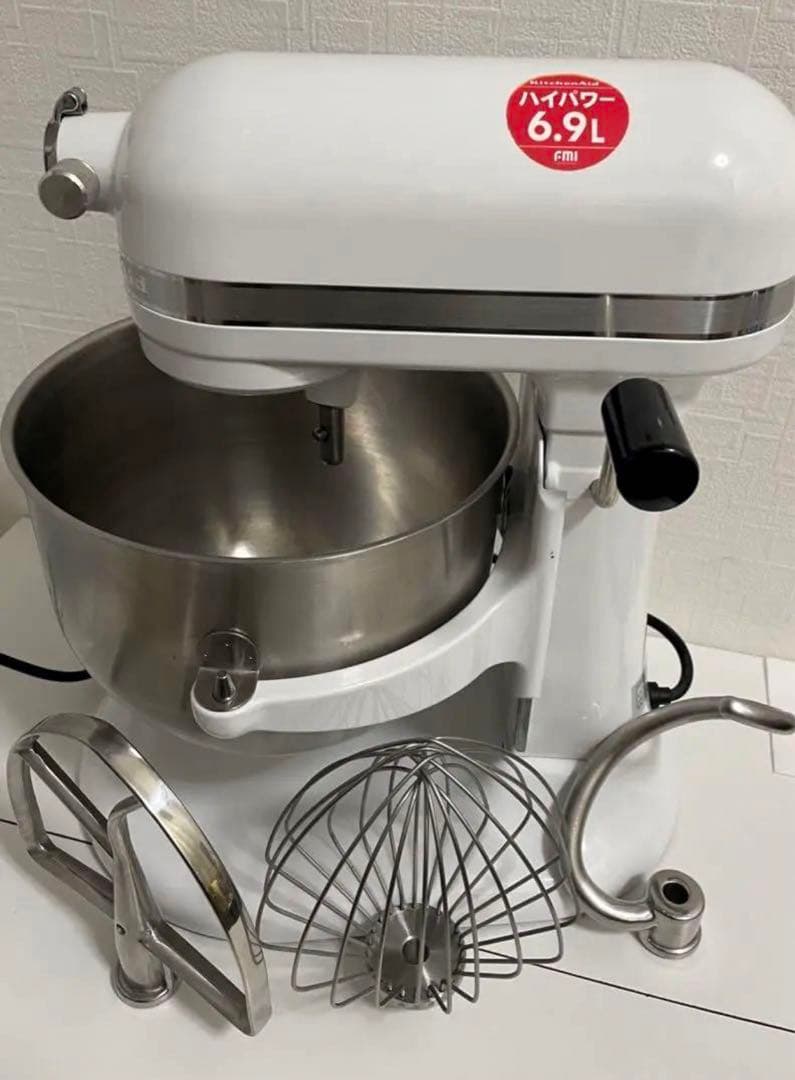 KitchenAidキッチンエイドミキサー 正規品KSM7WH厨房機器 業務用