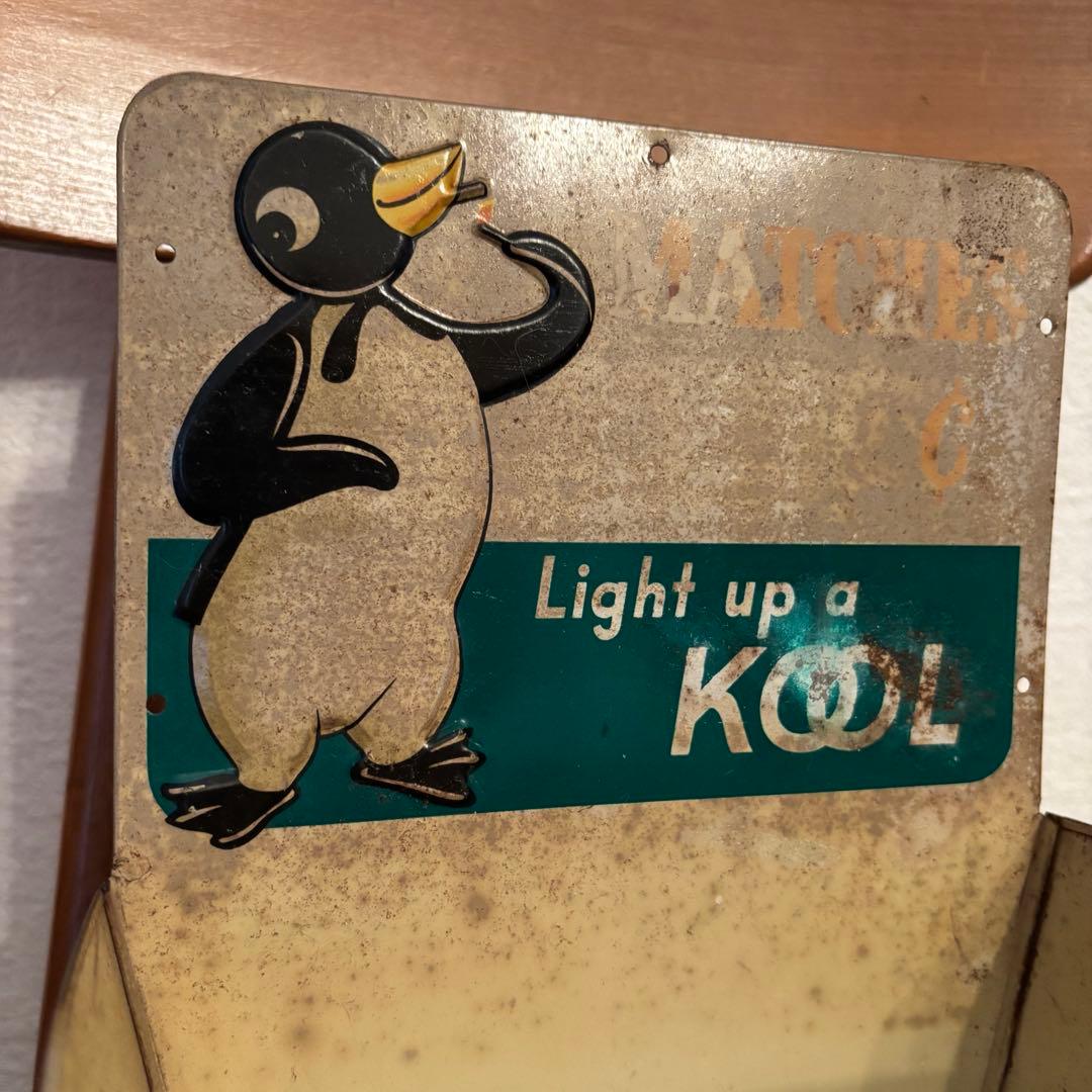 専用【KOOL】ヴィンテージマッチホルダーBOX