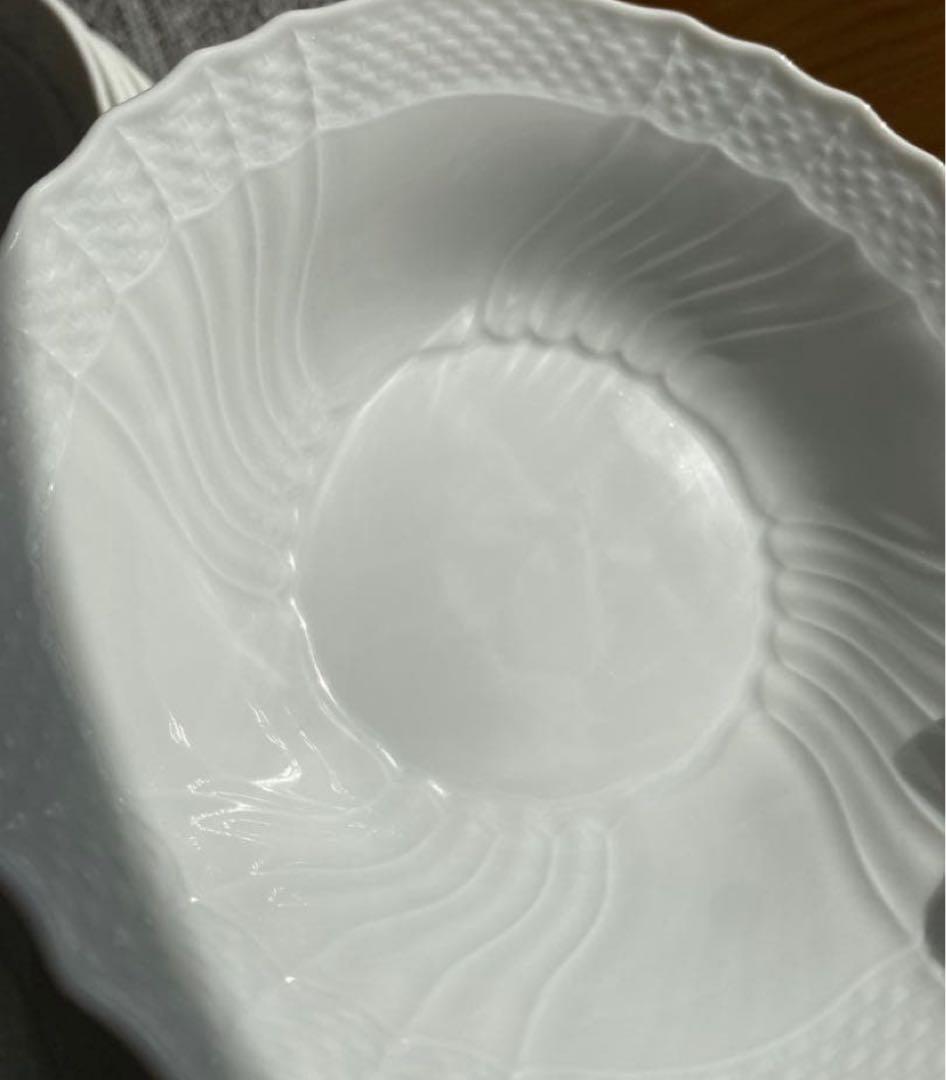 美品　リチャードジノリ　ベッキオホワイト　フルーツソーサー5枚