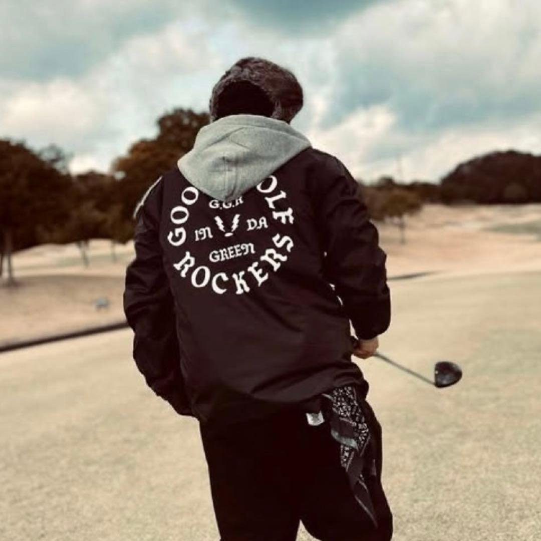 新品GOOLD GOLF ROCKERSゴールドゴルフロッカーズコーチジャケット