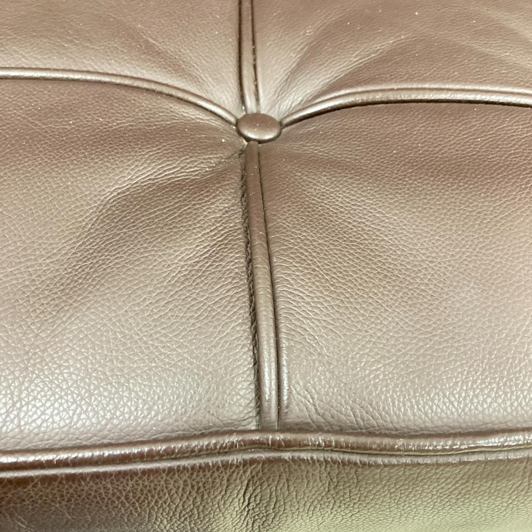 バルセロナチェア リプロダクト 革製　 2人掛け ラブソファ 　コンパクト