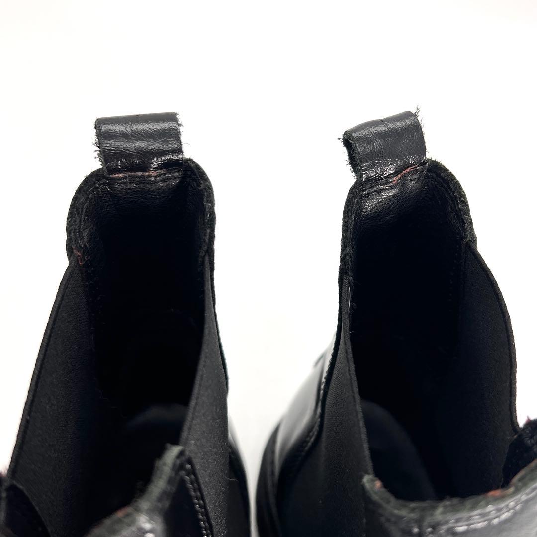 【美品】 ENESS エネス　サイドゴアブーツ　厚底　トラックソール　黒　37