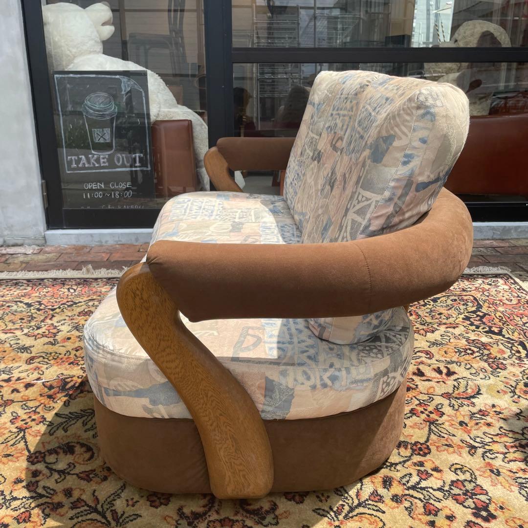 ラブソファ　ソファ2人用　総柄　おそらくチターノ