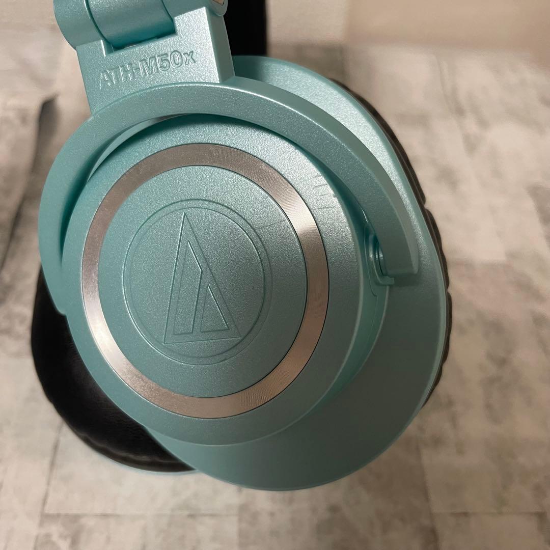 限定カラー ATH-m50x IB アイスブルー ワイヤレス ヘッドホン