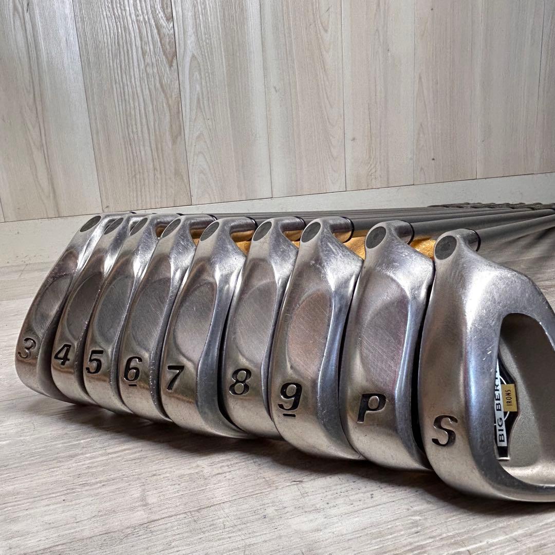 【メンズ右】キャロウェイ ビックバーサ アイアンセット 3-9 PW SW 9本