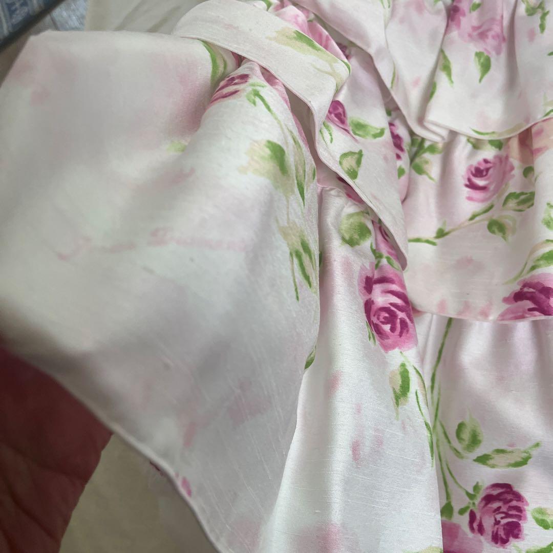 ジーザスディアマンテ ヴィクトリアワンピ　薔薇　リボン