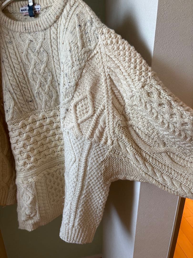 【SUNNY SIDE UP】リメイク15ニット /キナリ