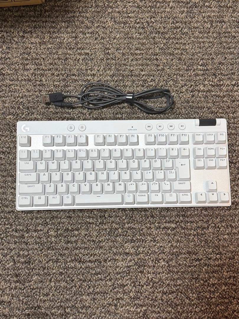 LogicoolPRO X TKL RAPIDゲーミングキーボード テンキーレス