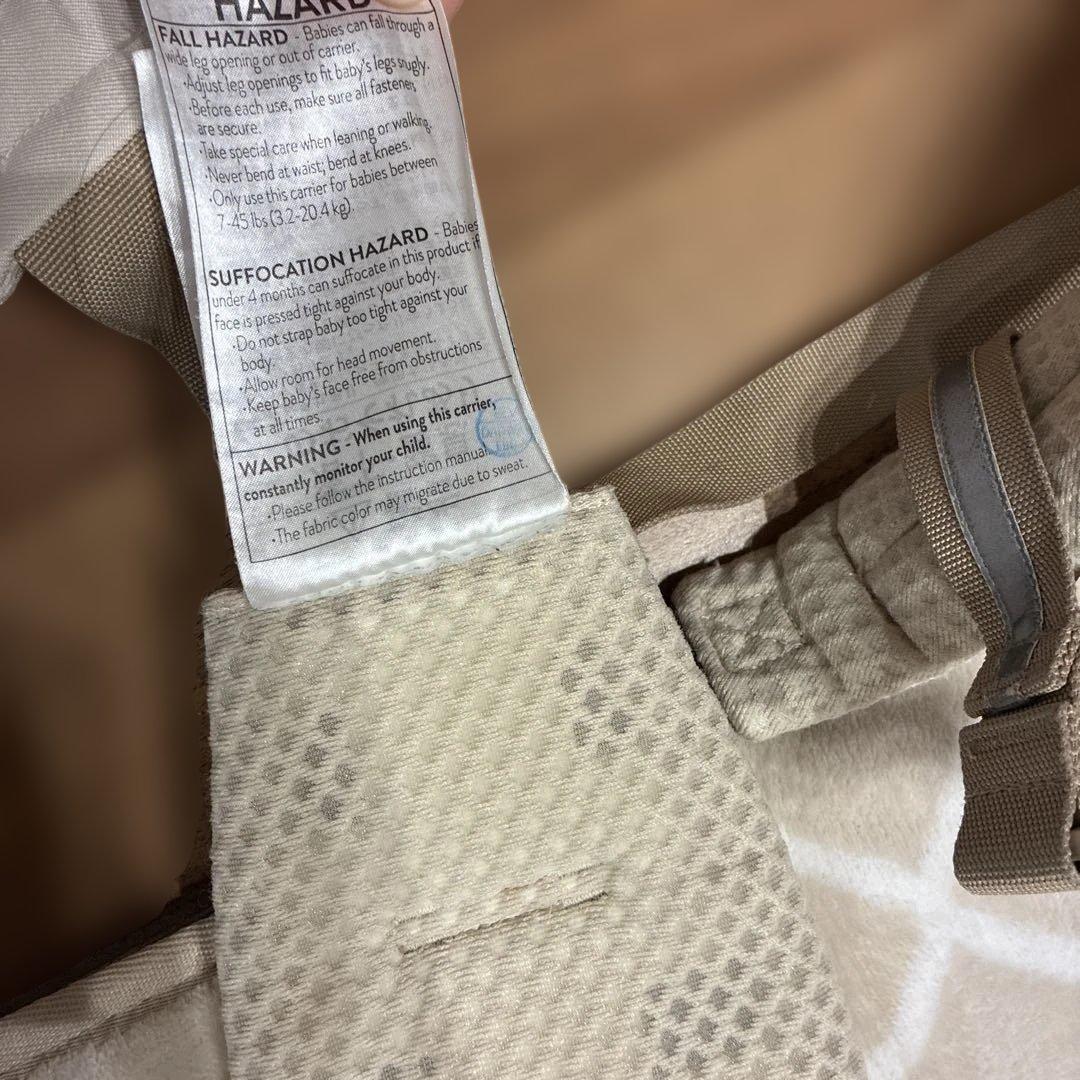 人気！エルゴの抱っこひもオムニブリーズ　ナチュラルベージュ
