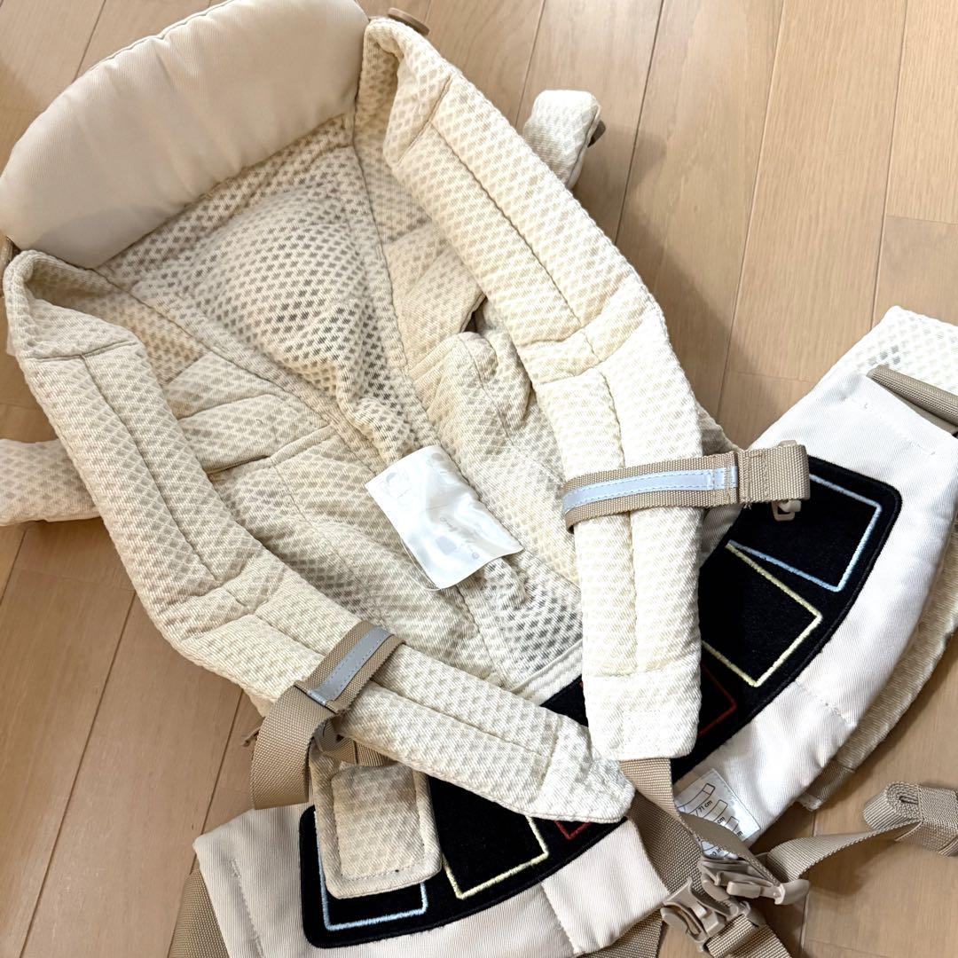 美品【エルゴベビー 】抱っこ紐　 オムニブリーズ　ナチュラルベージュ
