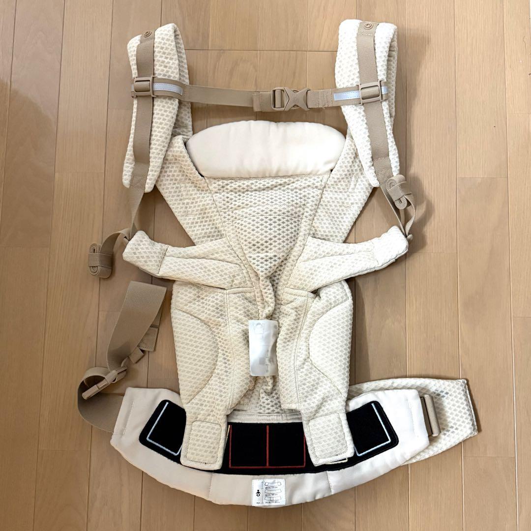 美品【エルゴベビー 】抱っこ紐　 オムニブリーズ　ナチュラルベージュ