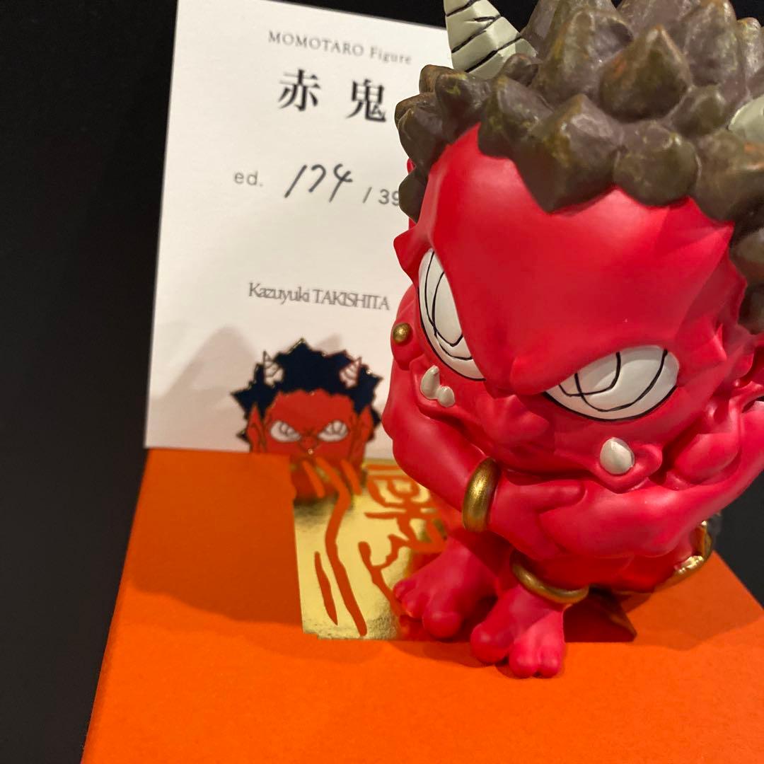 新品　瀧下和之　赤鬼