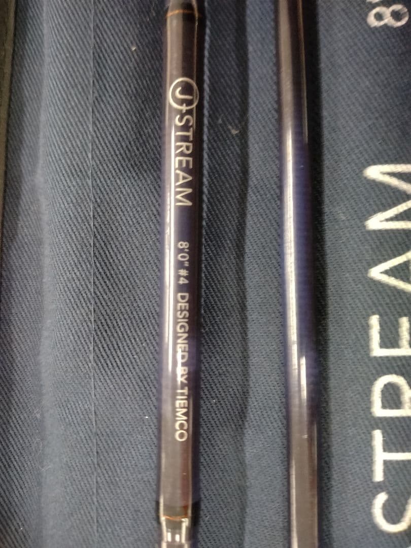 TIEMCO　ユーフレックス　J-STREAM フライロッド 8'0\" #4中古
