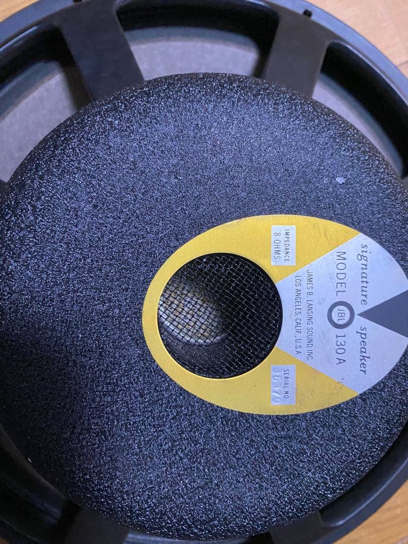 JBL 38cmコーン型ウーファーユニット 130A ペア ▽ 71EC6-10
