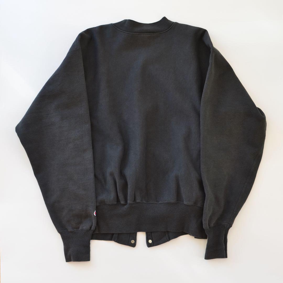 90s Champion スナップボタン ブラック 黒　メキシコ製