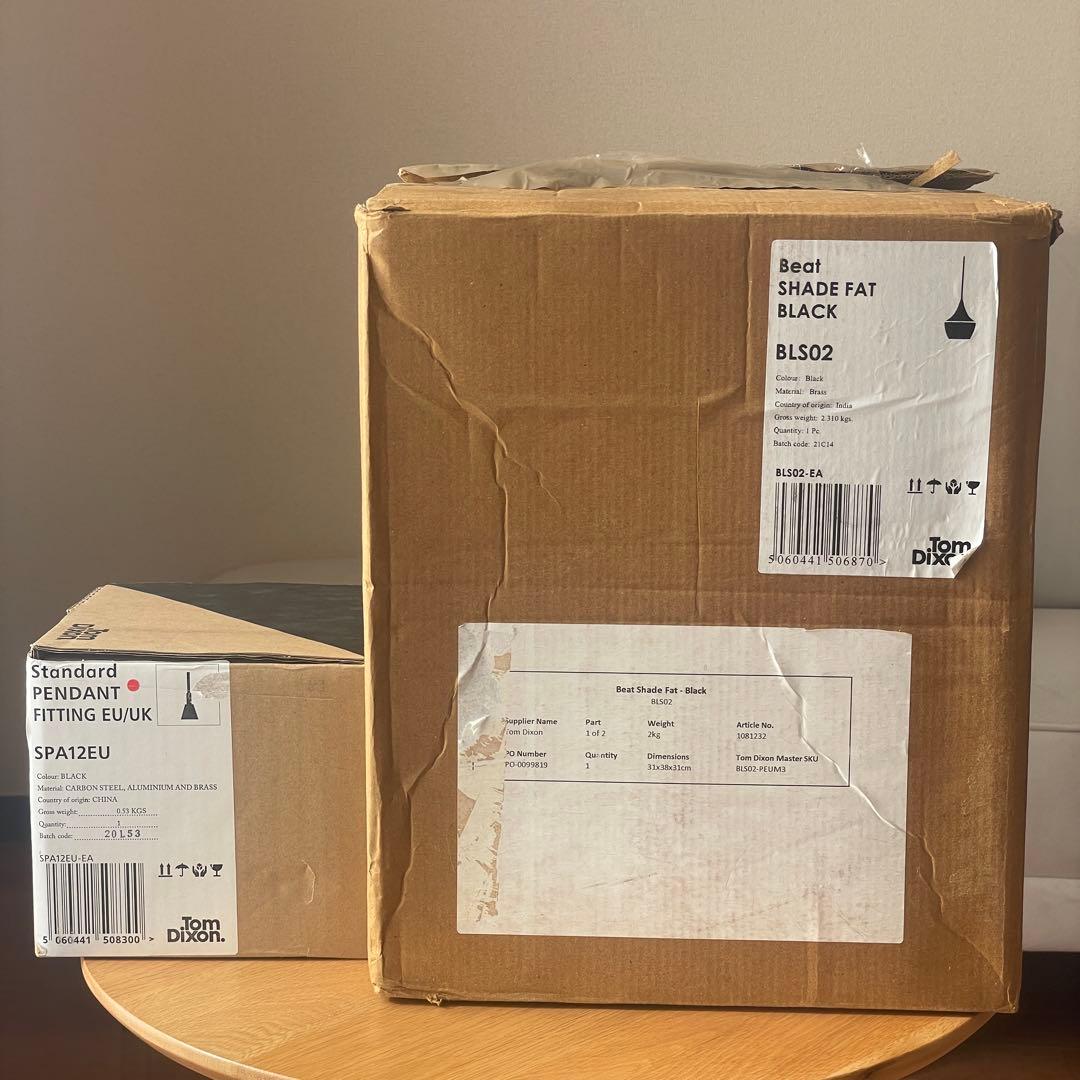 トム・ディクソン Tom Dixon Beat FAT ライト ランプ ブラック