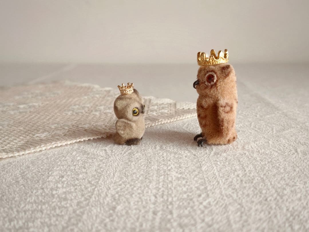 * vintage owls ❀ おちゃめな フクロウさん set