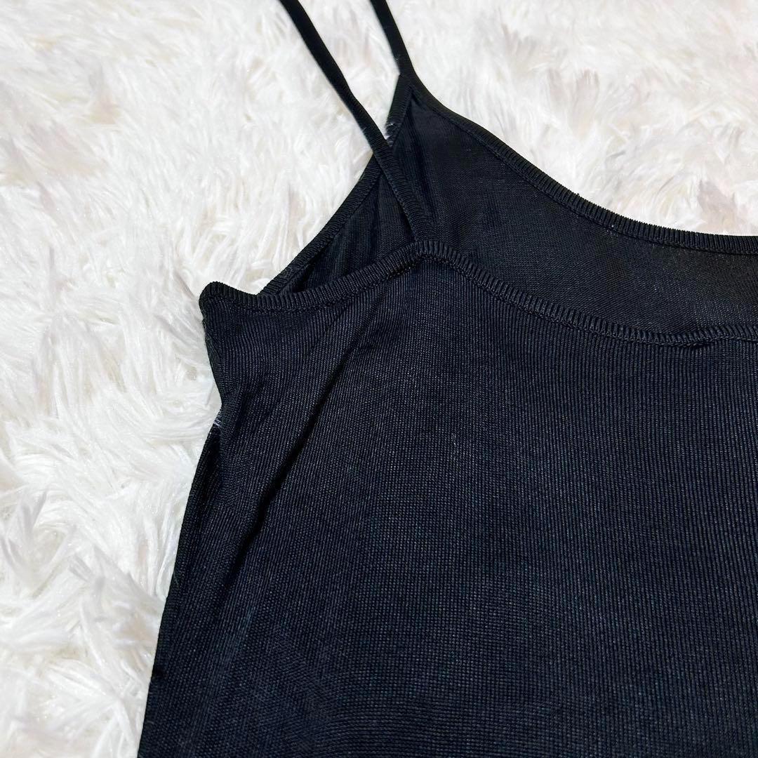 1998年モデル　希少　CHANEL ココマーク キャミソール ブラック