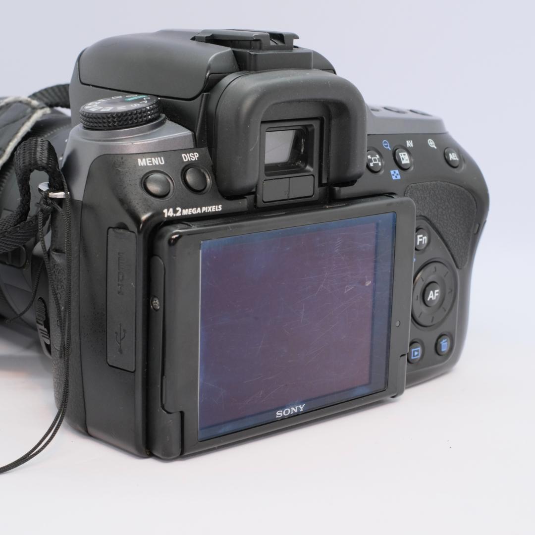 ❤️初心者オススメ　SONY α550 ダブルズームレンズキット　掃除セット付き