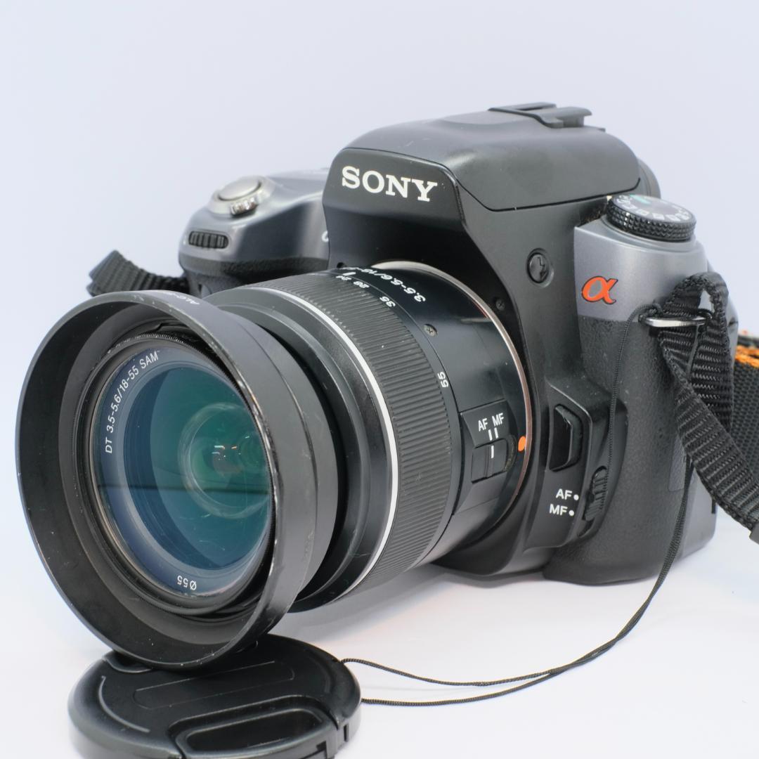 ❤️初心者オススメ　SONY α550 ダブルズームレンズキット　掃除セット付き