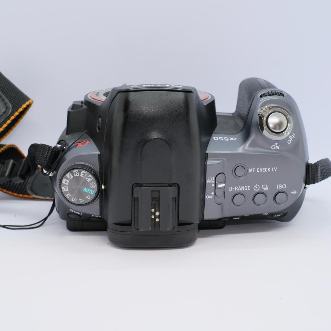 ❤️初心者オススメ　SONY α550 ダブルズームレンズキット　掃除セット付き