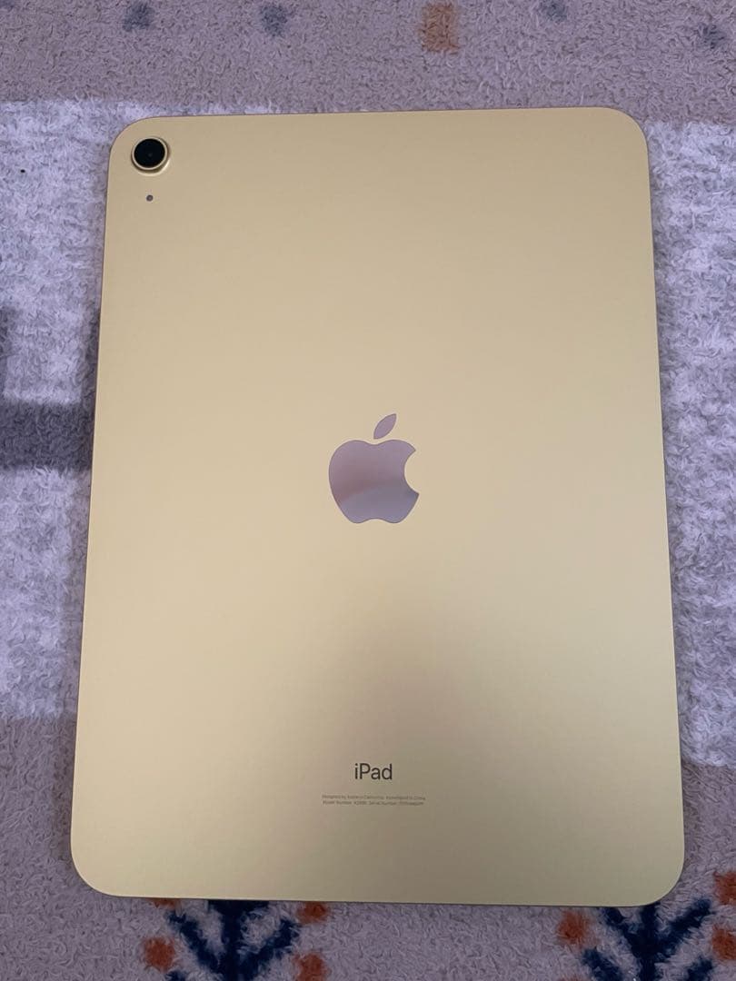 ipad第10世代 64GB イエロー バッテリー100% 美品